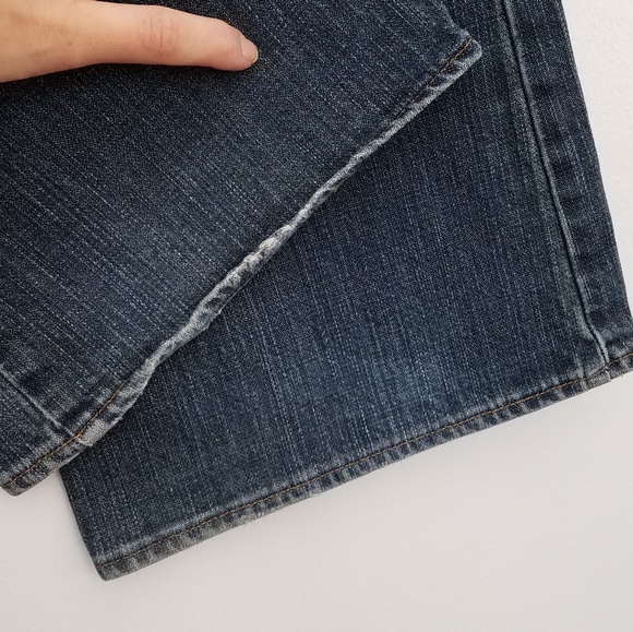 GAP long and lean bootcut blue jeans size 8 - Picture 4 of 8